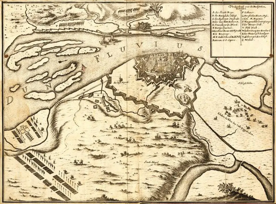 obleganje Rige (1700)