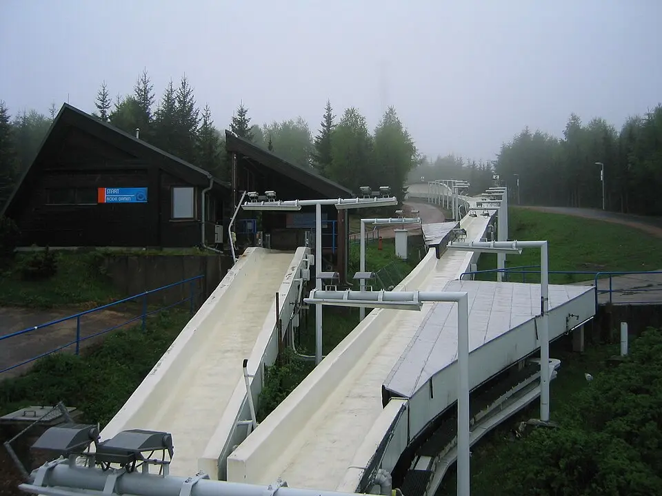 Rennschlitten- und Bobbahn Altenberg