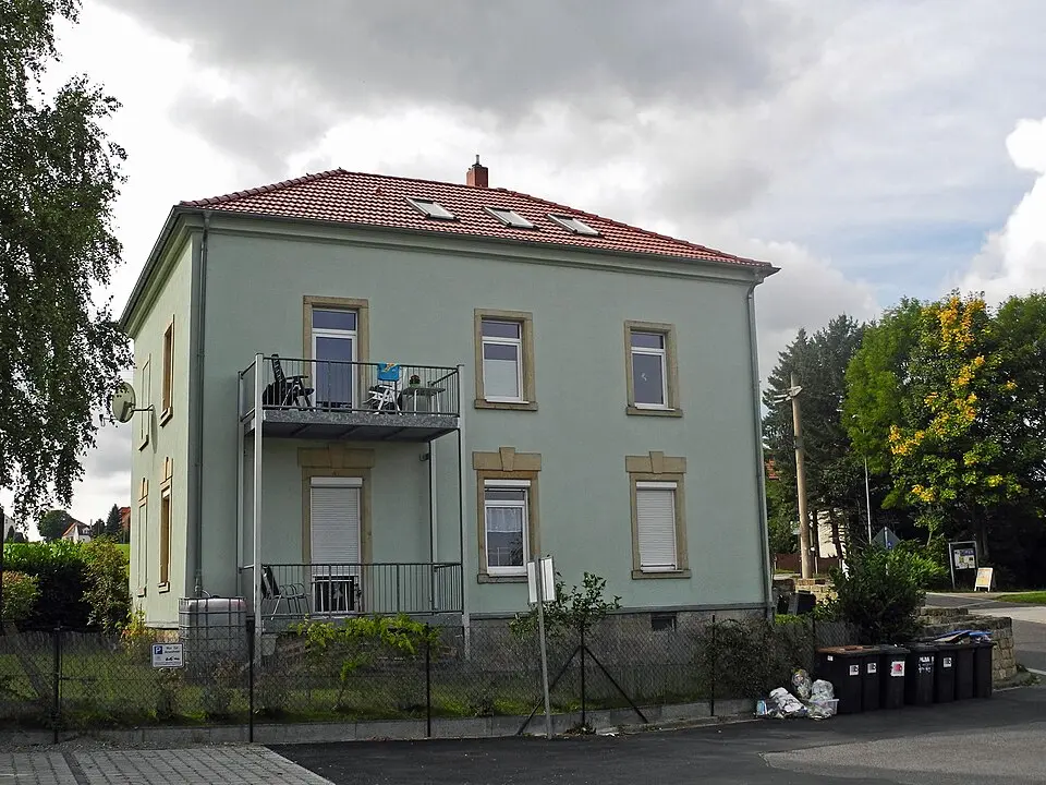 Einzeldenkmal der Sachgesamtheit Marienschacht: ehemalige Expedition des Schachtes (siehe auch Sachgesamtheitsliste - Obj. 08964242, Schachtstraße 8, 10, 12) Schachtstraße 8