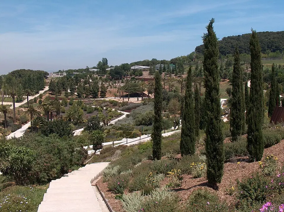 jardín botánico de Barcelona