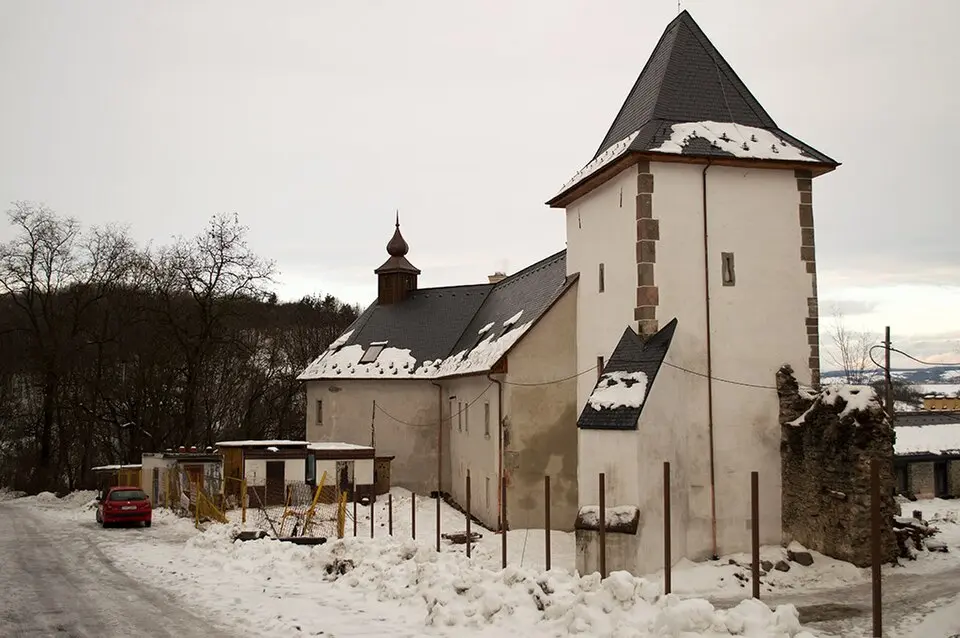 Vígľašský zámok, veža bránová