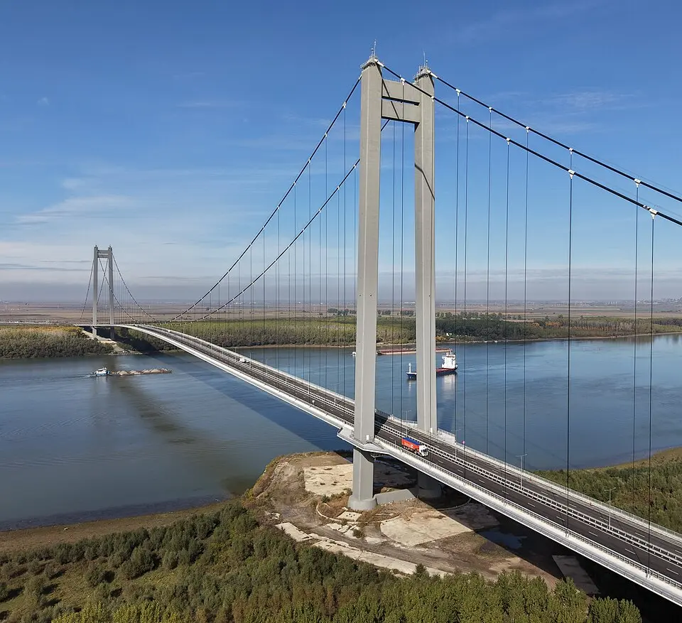 Bild: Glabb · CC BY-SA 3.0 Brăila-Brücke