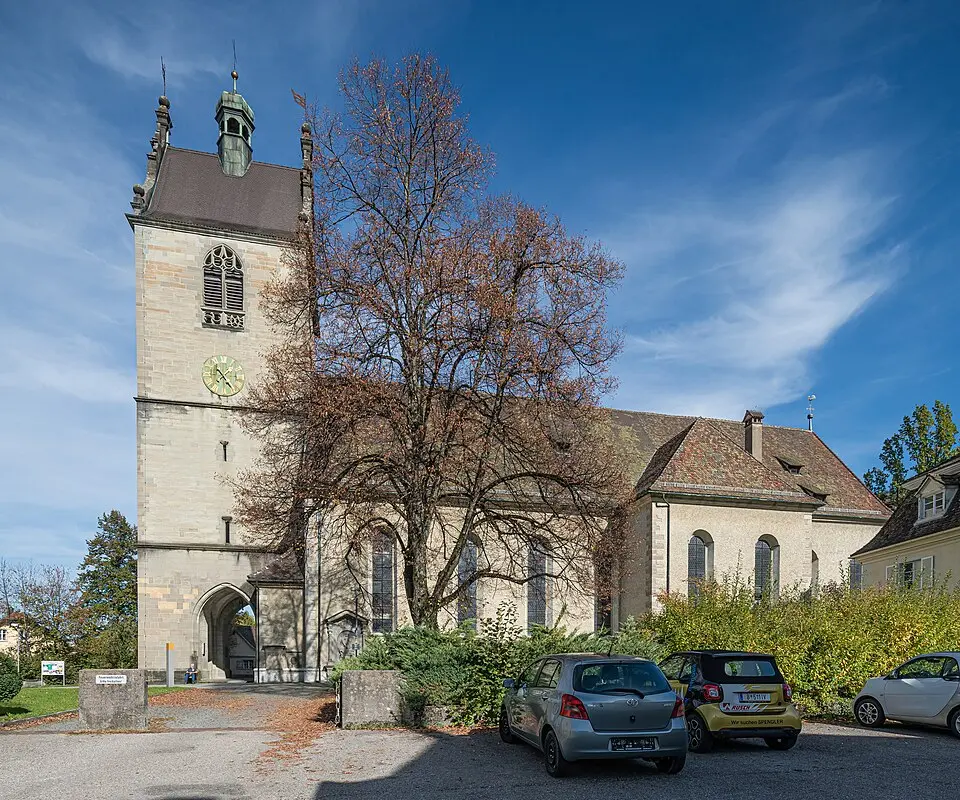 Bild: A.Savin · FAL Bregenz: Die zerstörte Kirche, die Columban 610 vorfand