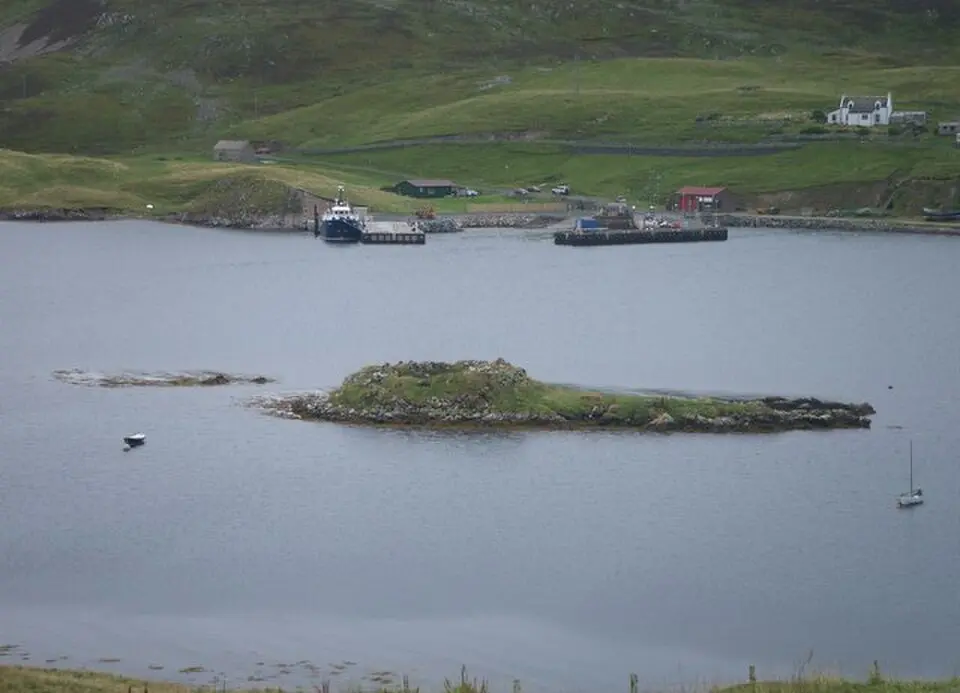 Broch im West Burra Firth