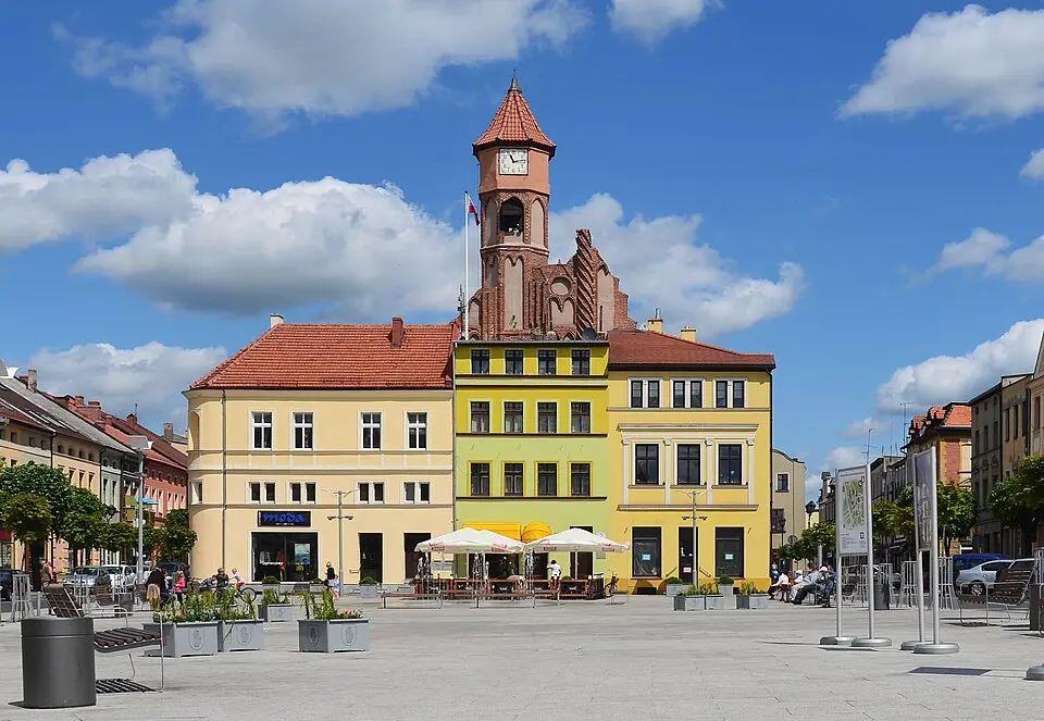 Wieża ratusza w Brodnicy