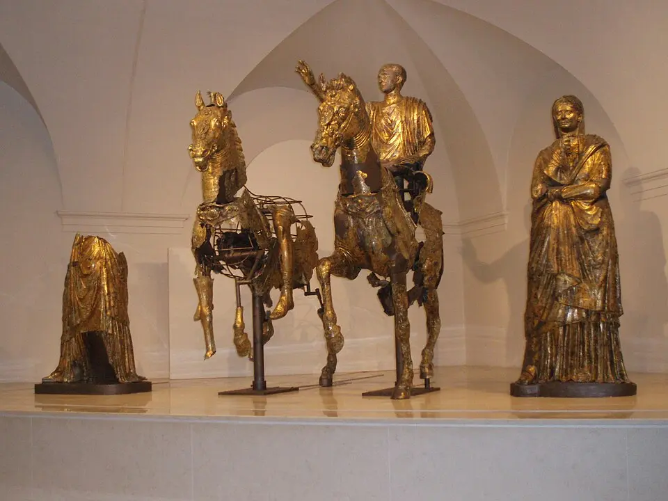 Bronzes dorés de Cartoceto di Pergola