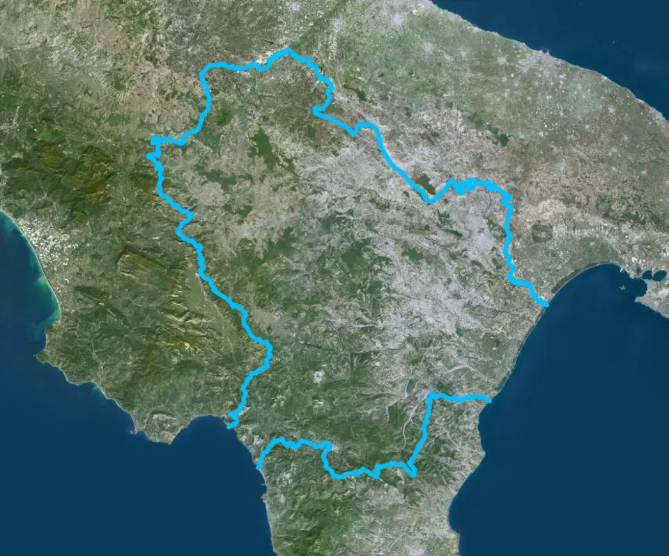 Image: Institut National de l'information geographique et forestiere · Licence Ouverte Basilicata