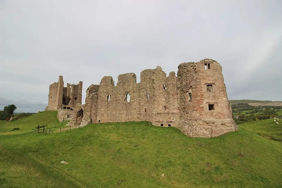 Brough Castle and Brough (Verterae) Roman fort and civil settlement