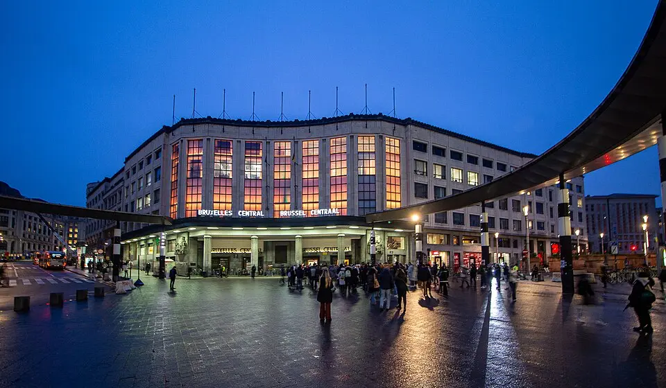 železniška postaja Bruxelles-Central