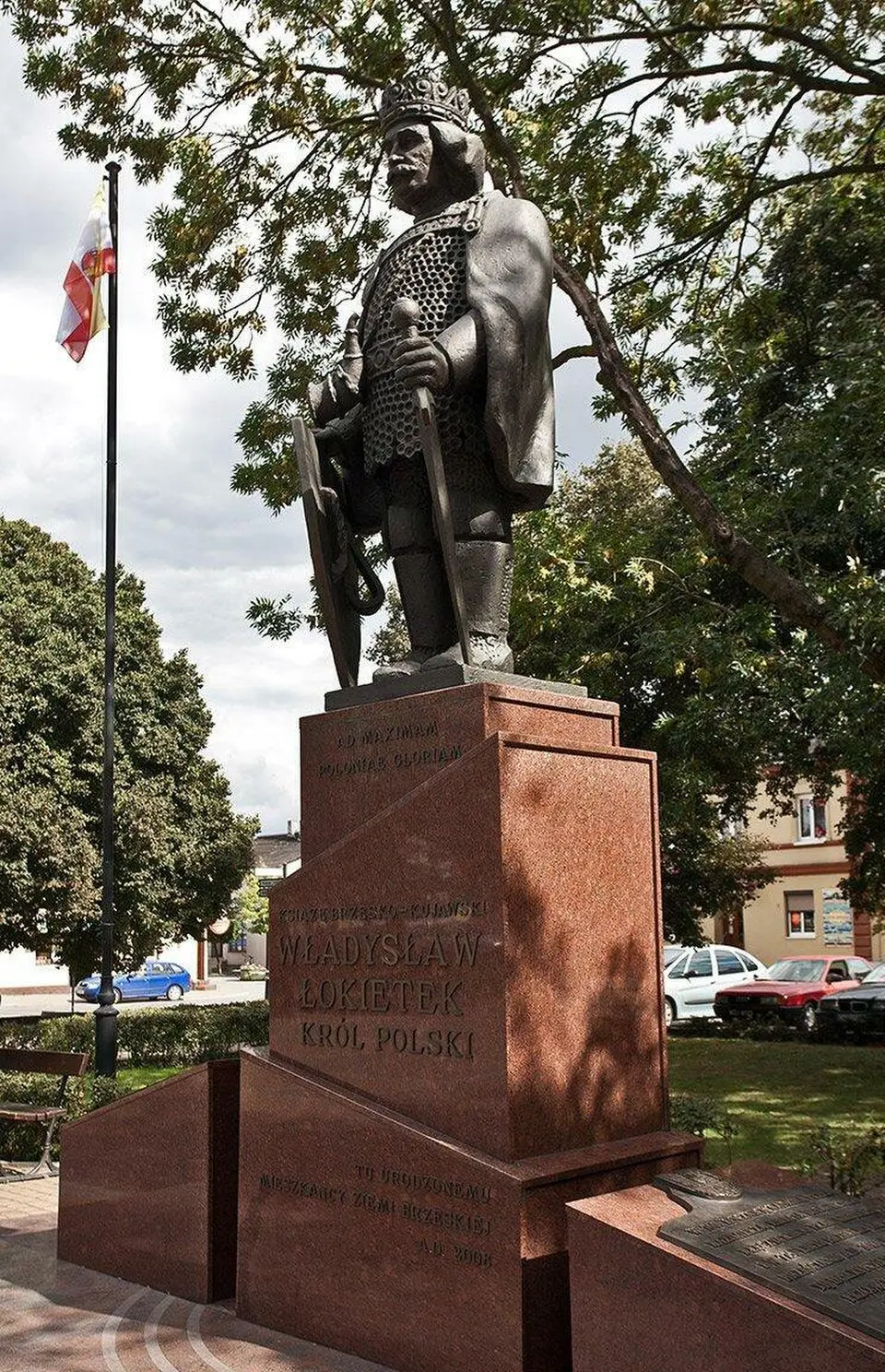 Pomnik Władysława Łokietka w Brześciu Kujawskim
