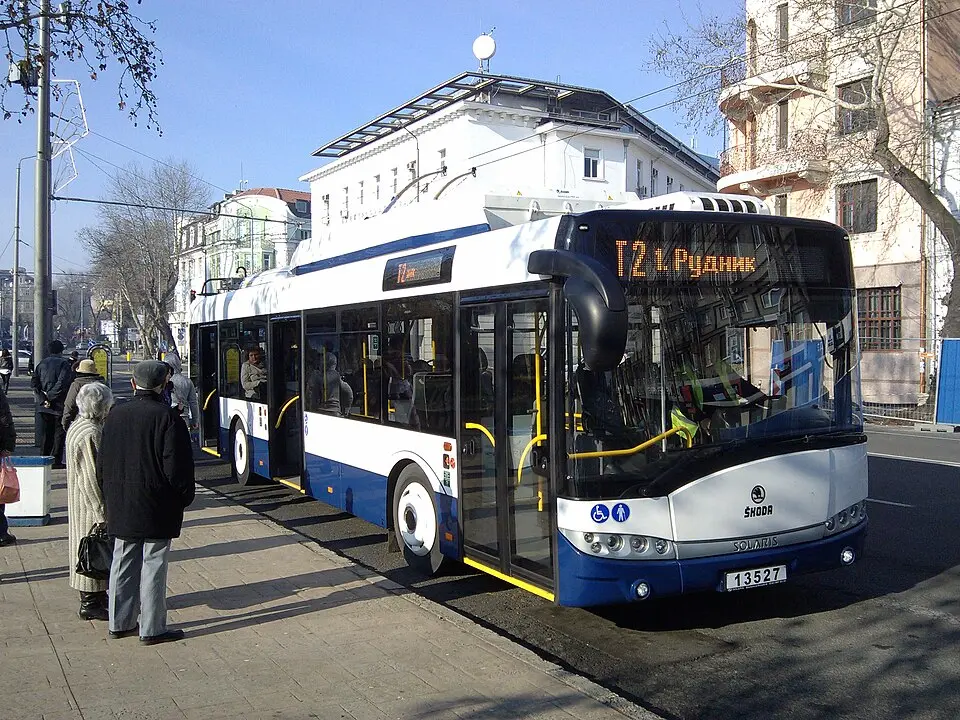 Trolleybuses in Burgas