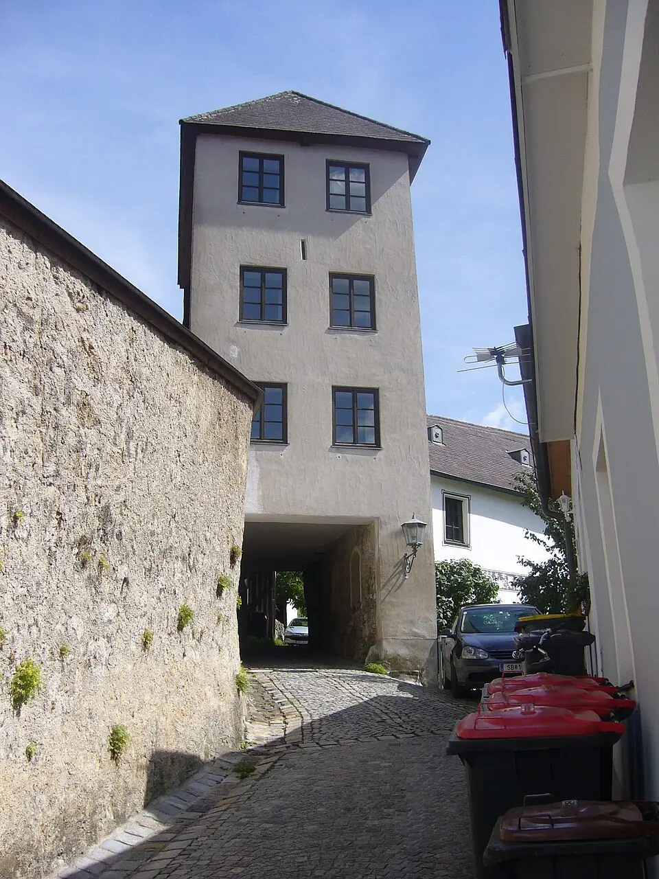 Burgerhof- bzw. Schüdttor, Schöllgrabenturm