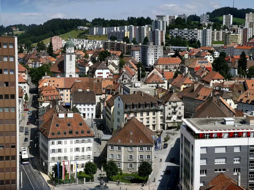 Obrázok: MadGeographer · Public domain La Chaux-de-Fonds