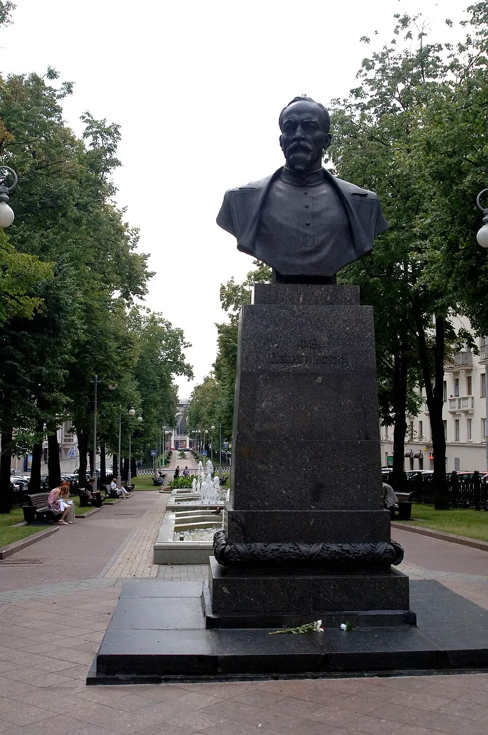 Помнік Дзяржынскаму, Мінск