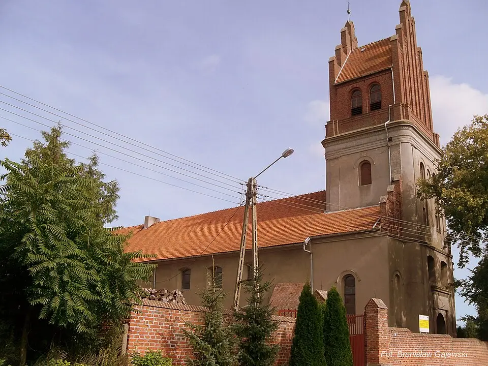 Saint Lawrence church in Bysławek