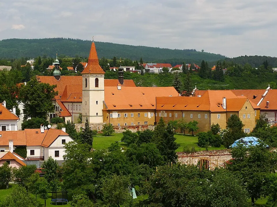 Obrázek: H2k4 · CC BY-SA 3.0 Minoritský klášter v Českém Krumlově