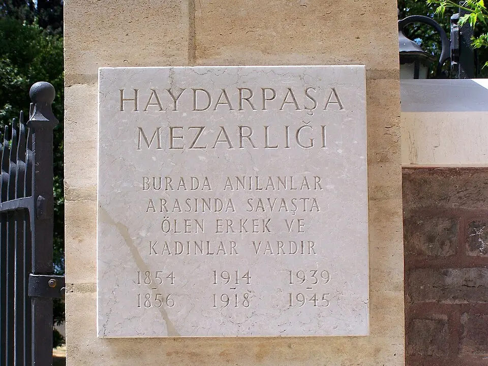 Englischer Friedhof Haydarpaşa