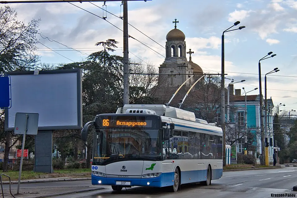 Trolleybuses in Varna