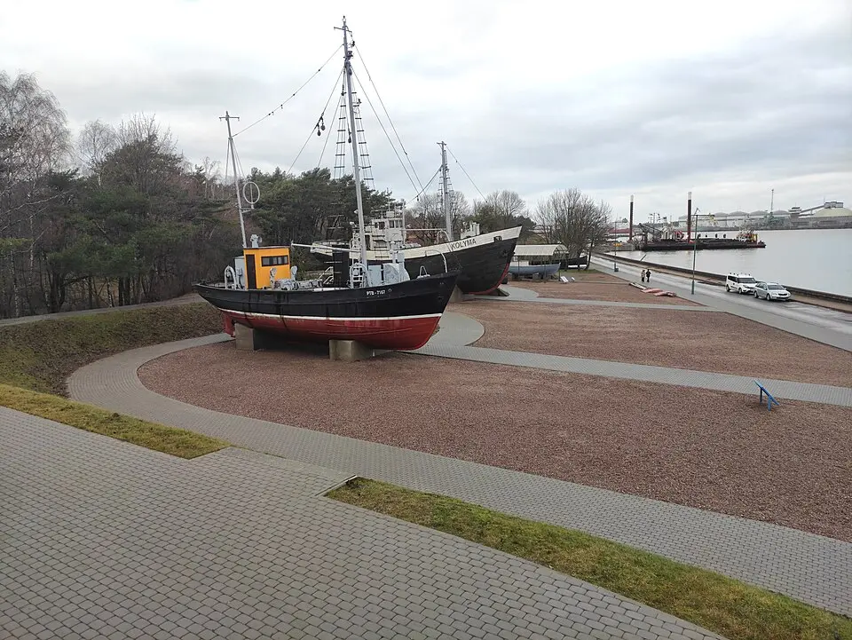 Fishing Ship Exposition in Smiltynė