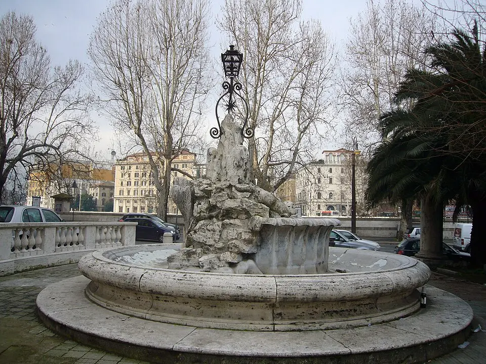 Fontana del porto di Ripetta