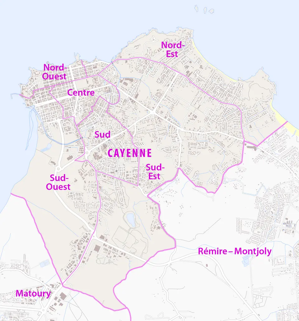 canton de Cayenne Centre
