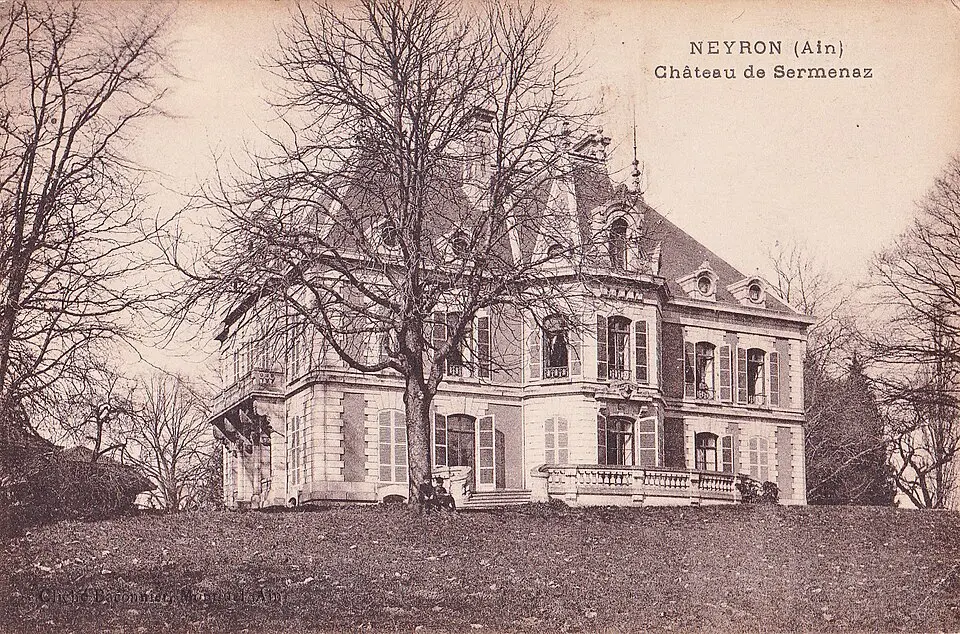 Obrázok: inconnu · Public domain château de Sermenaz