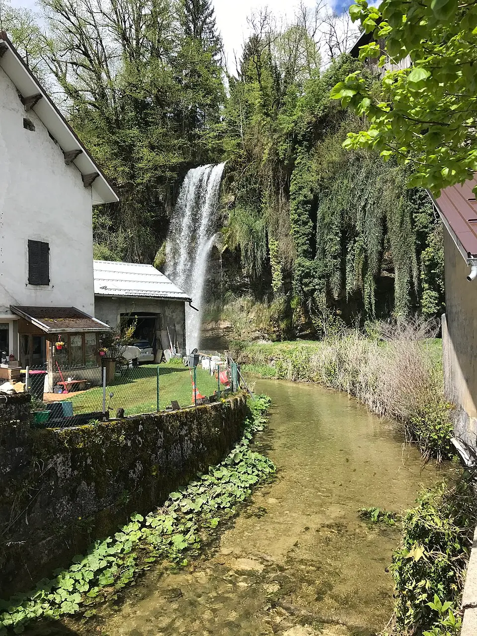 cascade du moulin de Charix