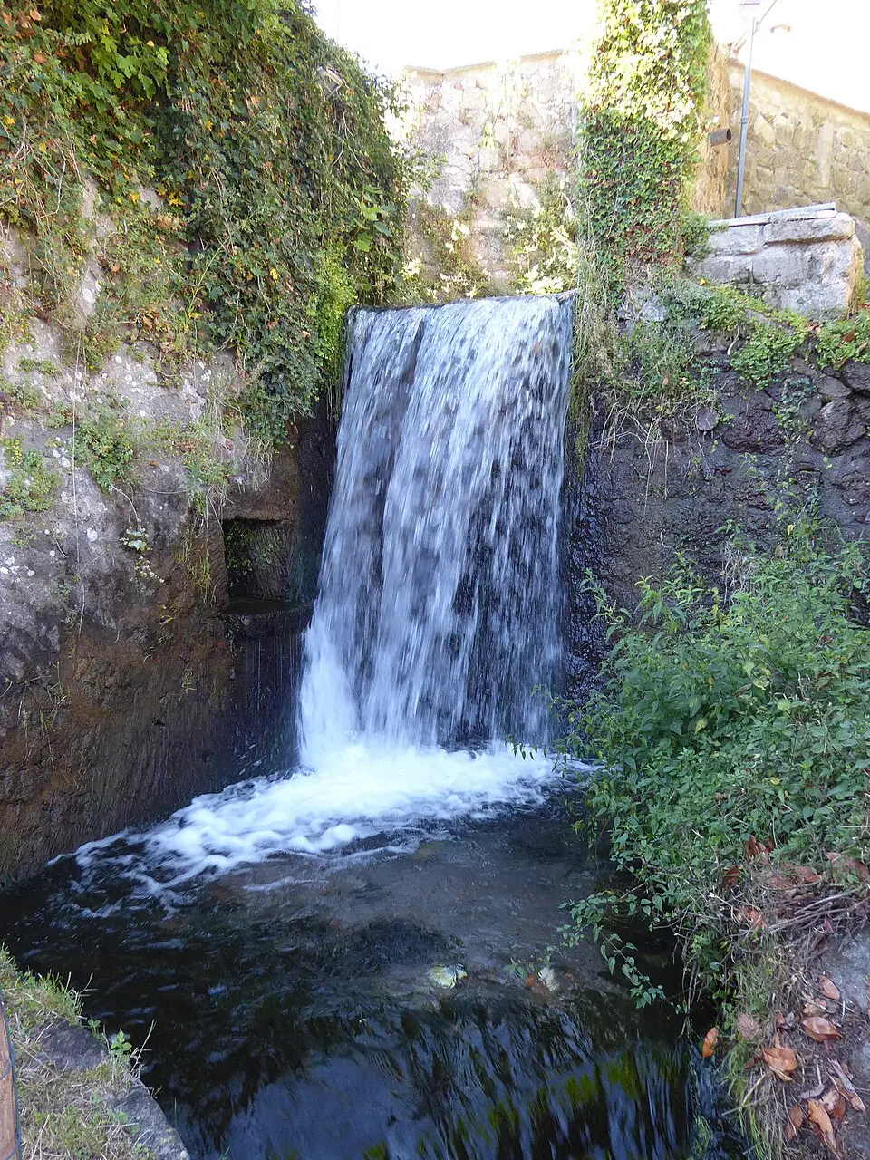 cascata dell'ex Ferriera