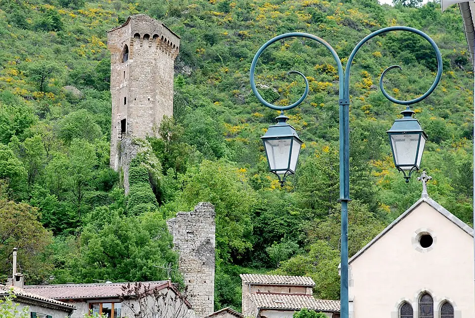 tour pentagonale de Castellane