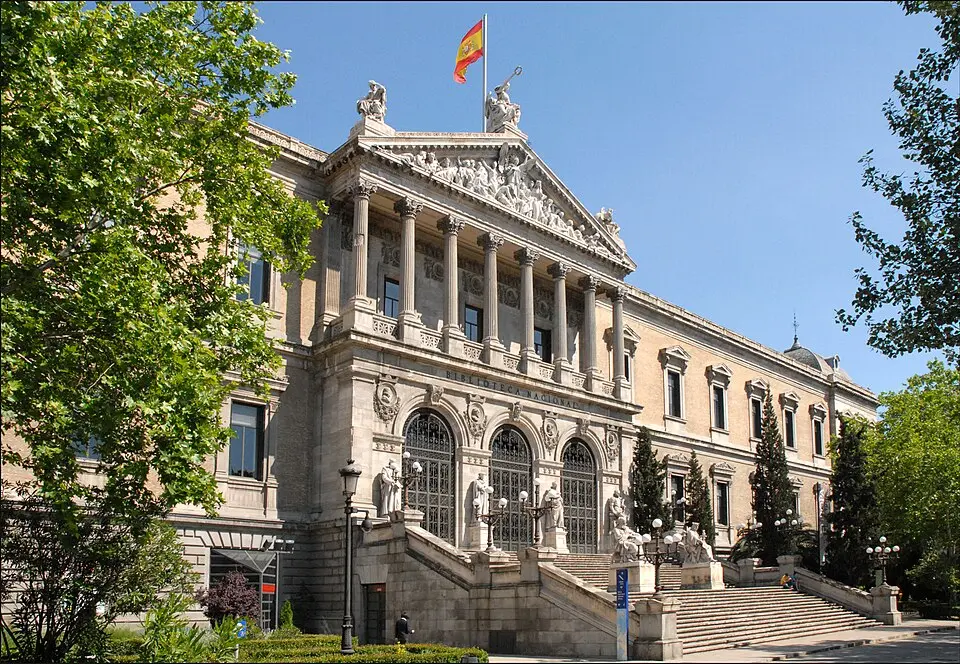 Image: Jean-Pierre Dalbéra · CC BY 2.0 bibliothèque nationale d'Espagne