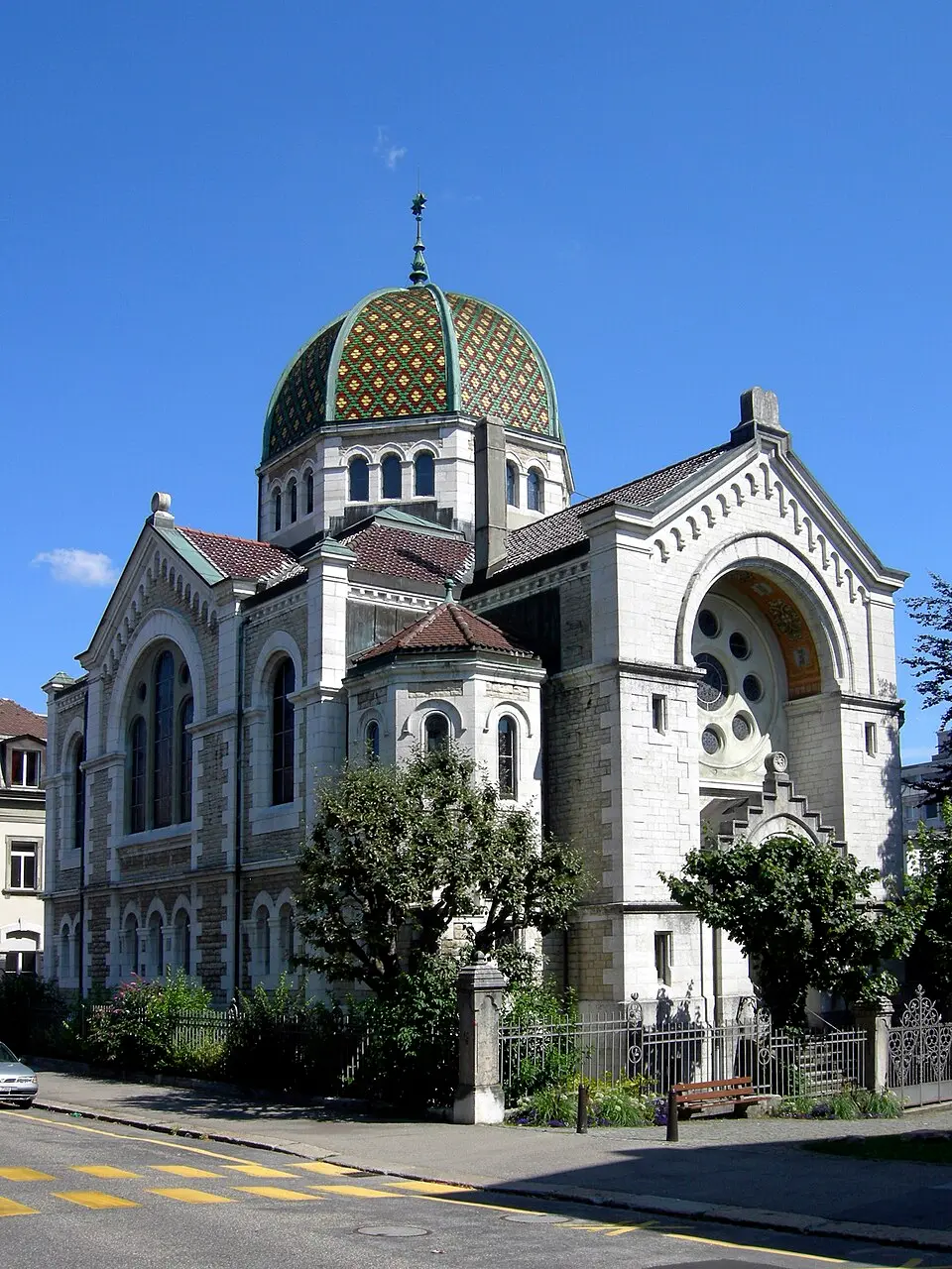 Obrázok: Archipat · CC BY-SA 3.0 Synagoge La Chaux-de-Fonds