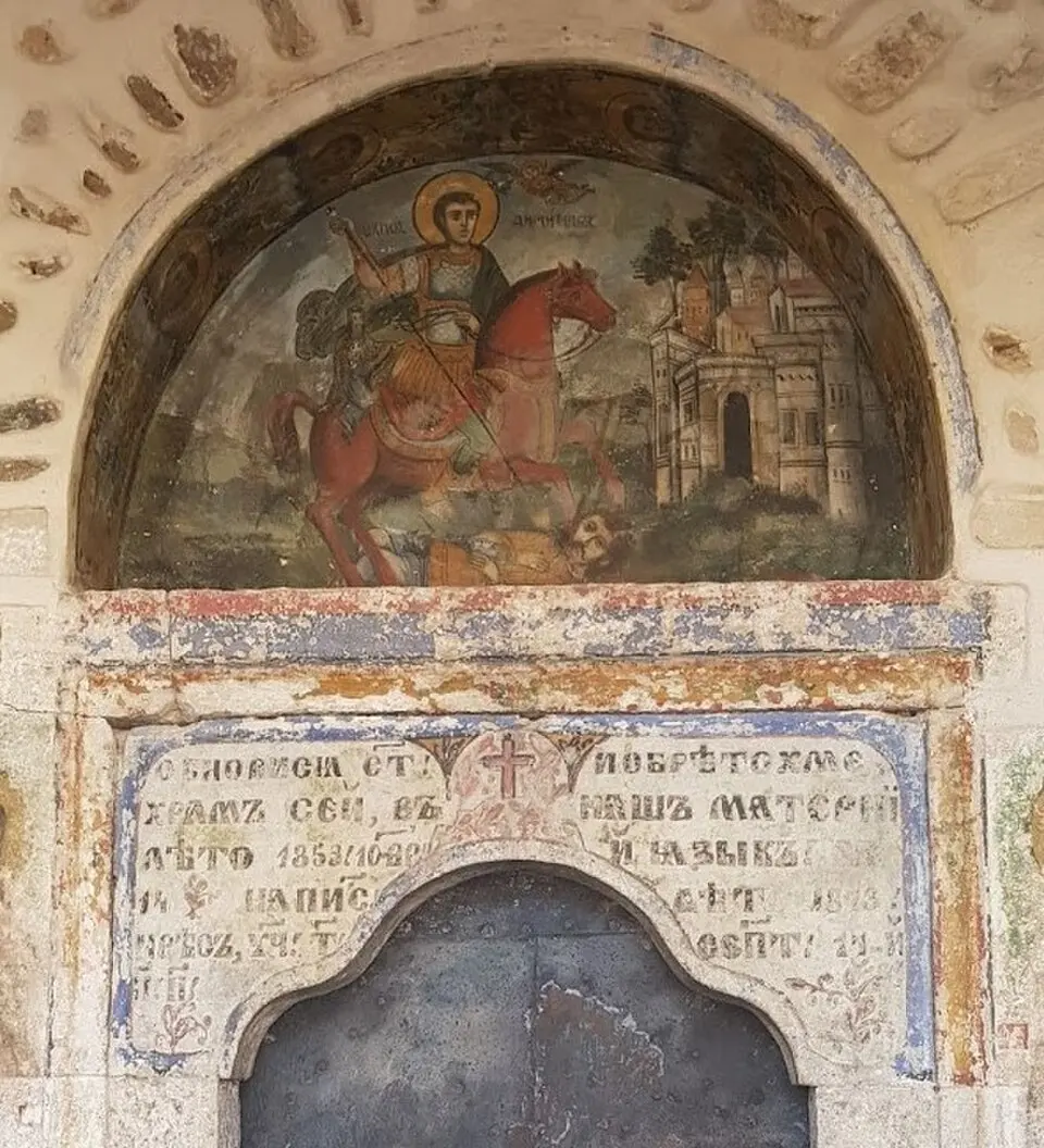 Ναός Αγίου Δημητρίου, Διαβατά