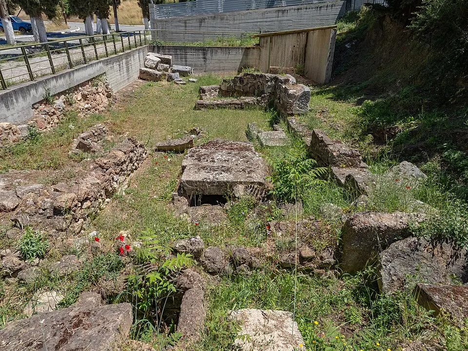 Antiquites at Tzoumanis lot
