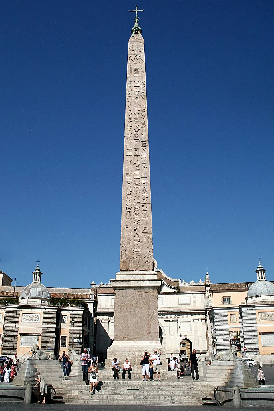 obélisque de la piazza del Popolo