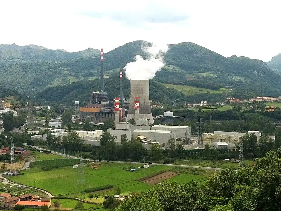 centrale thermique de Soto de Ribera