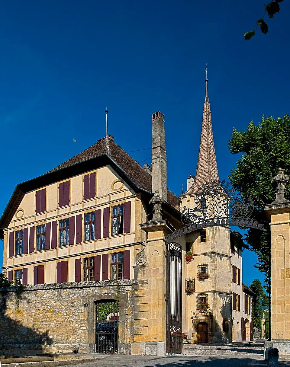 Image: Imagepro · CC BY-SA 3.0 château d’Auvernier