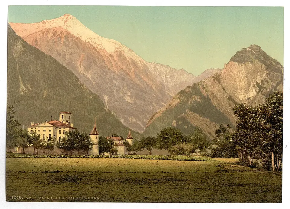 Schloss Mageran / de Werra (jetzt Altersasyl St. Josef)