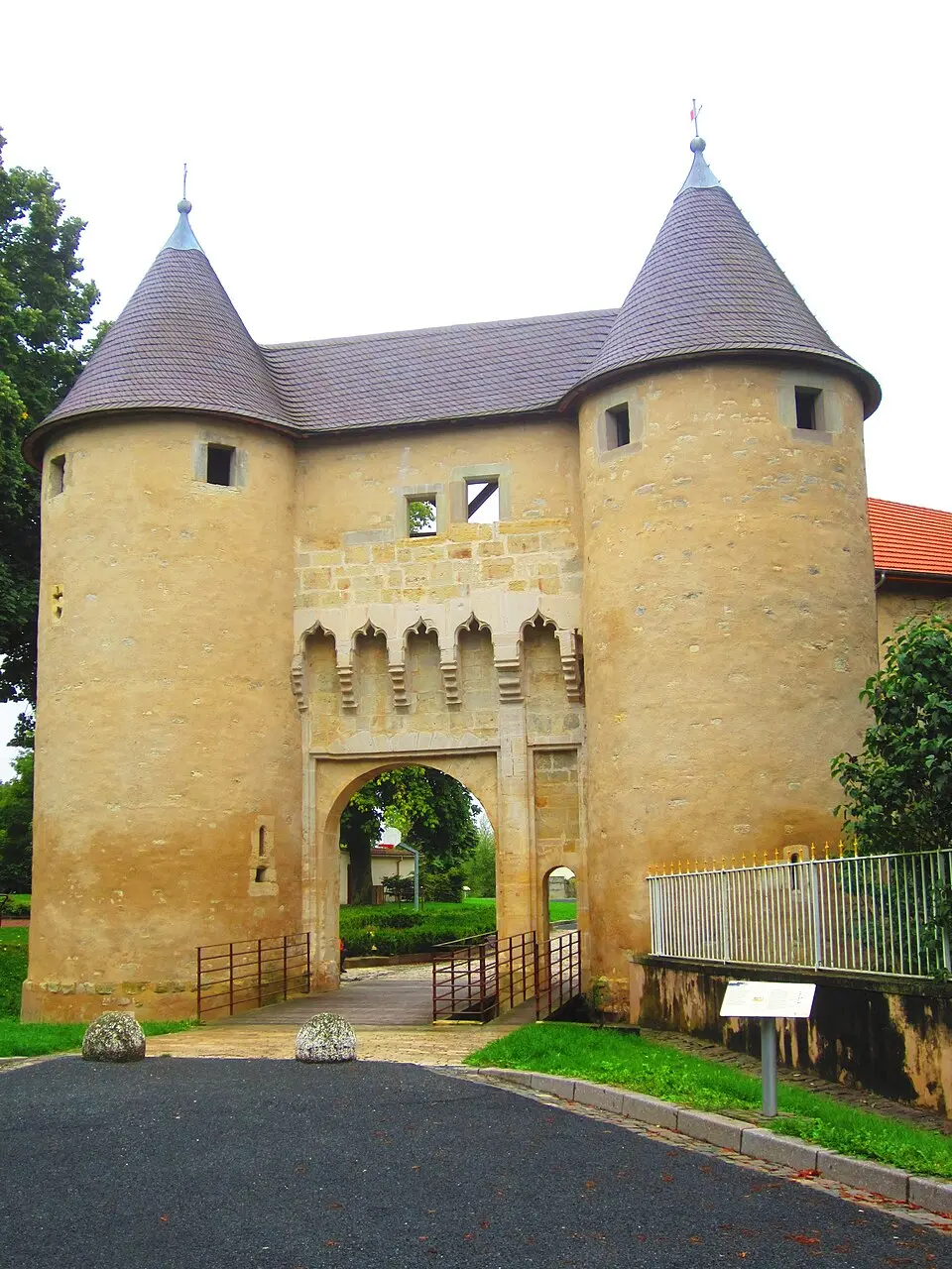 château de Vic-sur-Seille