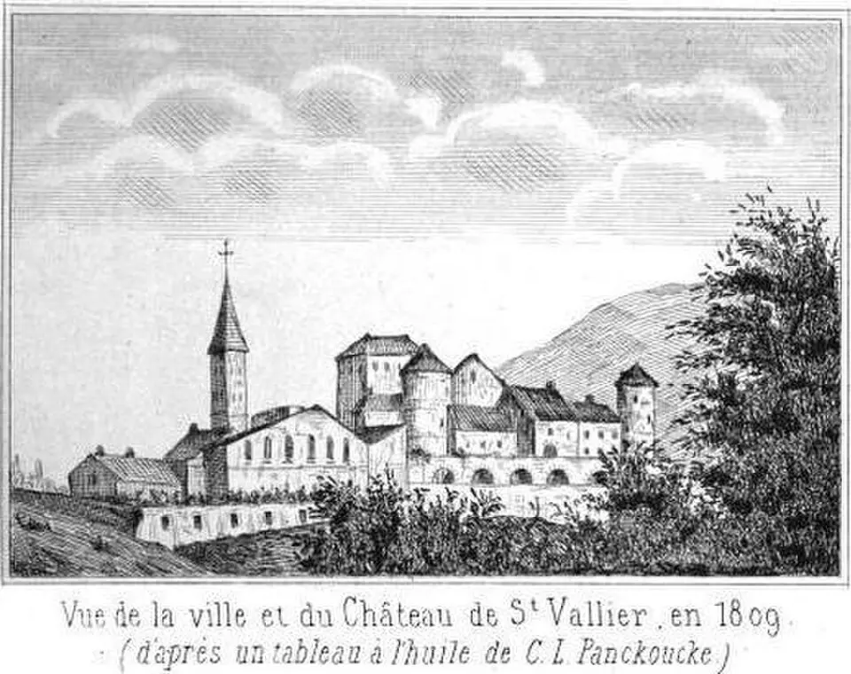 château de Saint-Vallier