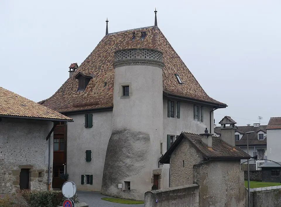 Festes Haus von Vésenaz