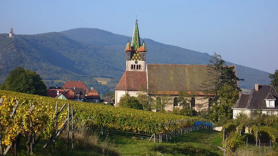 Image: Bernard Chenal · CC BY-SA 3.0 église Saint-Georges de Châtenois
