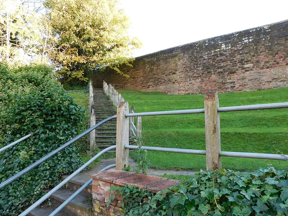 Part of City Wall between Morgans Mount and Northgate