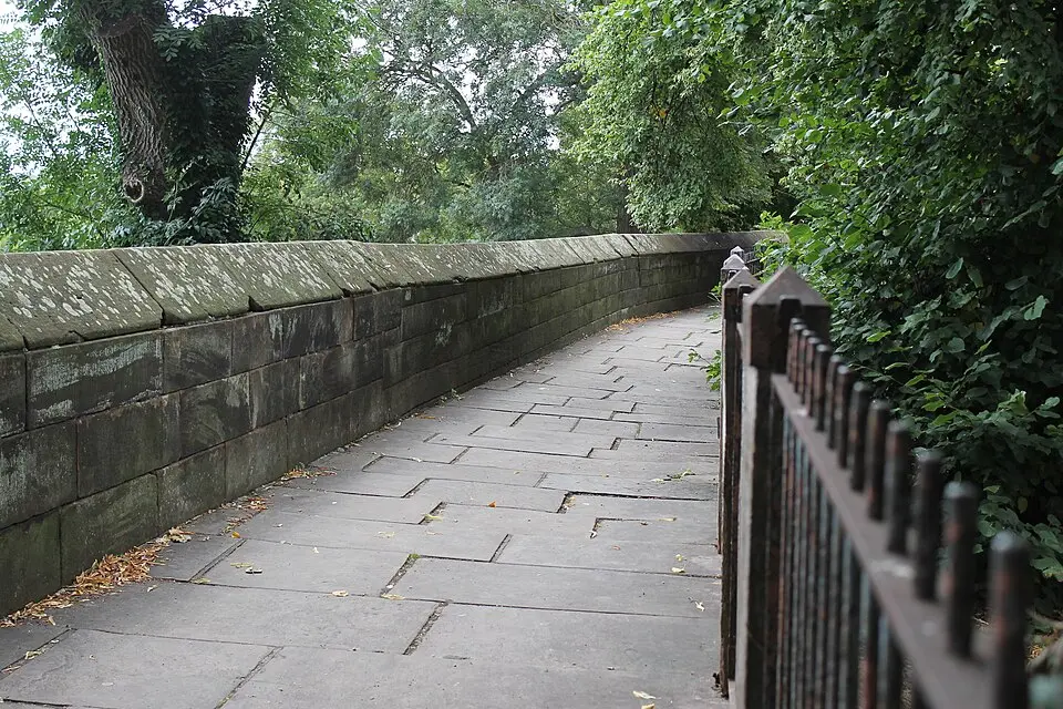 Part of City Wall from the Watergate to Bonewaldesthorne Tower