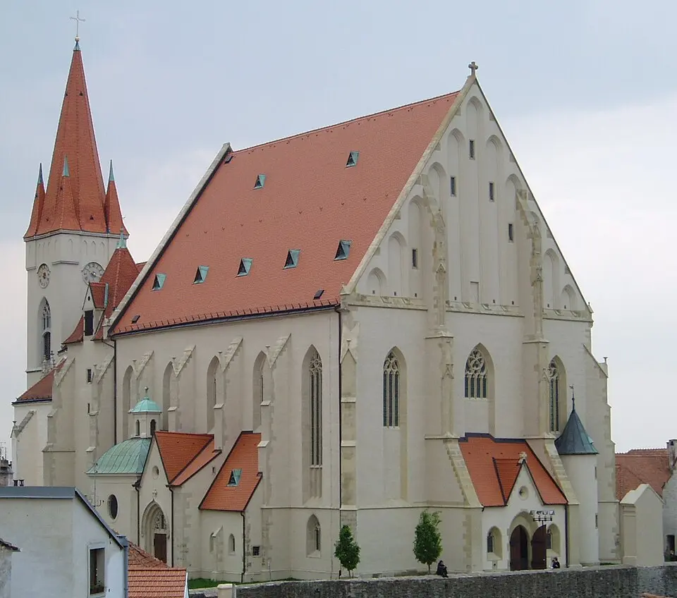 Immagine: Mallerd at Dutch Wikipedia · CC BY-SA 3.0 Kostel svatého Mikuláše ve Znojmě
