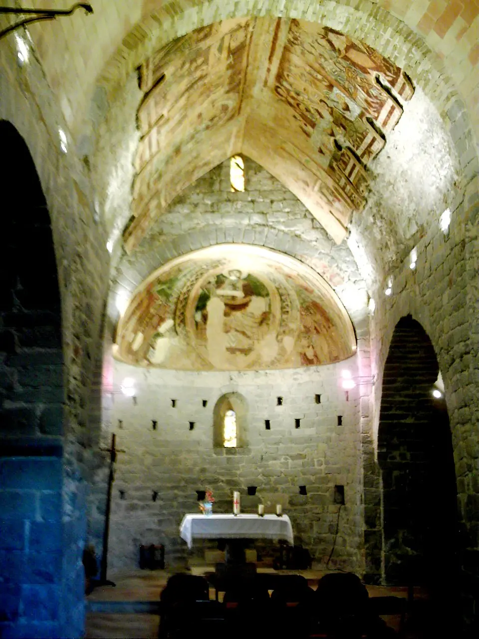 Obrázek: michelglaurent · CC BY-SA 3.0 iglesia de Santo Tomás de Fluviá