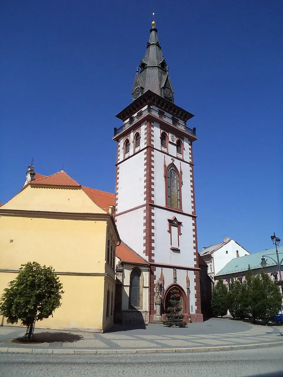 městská věž Chomutov