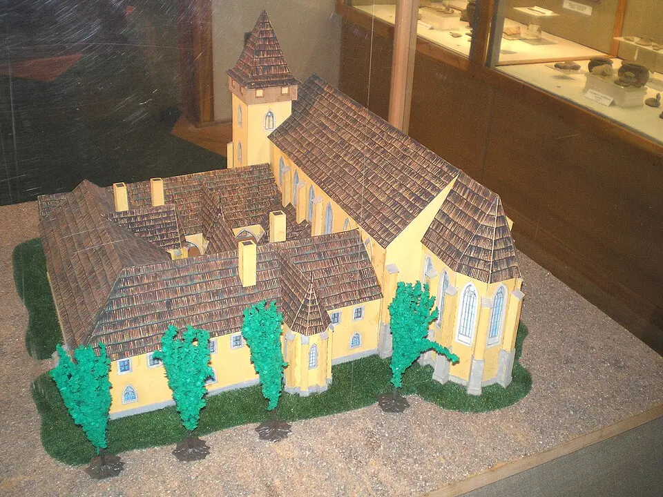 Image: Josef Hron · Public domain Podlažický klášter
