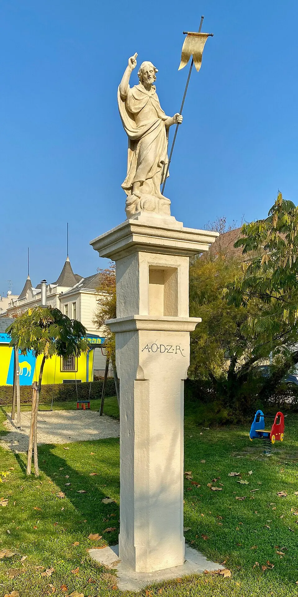 Christussäule, Auferstandener Heiland