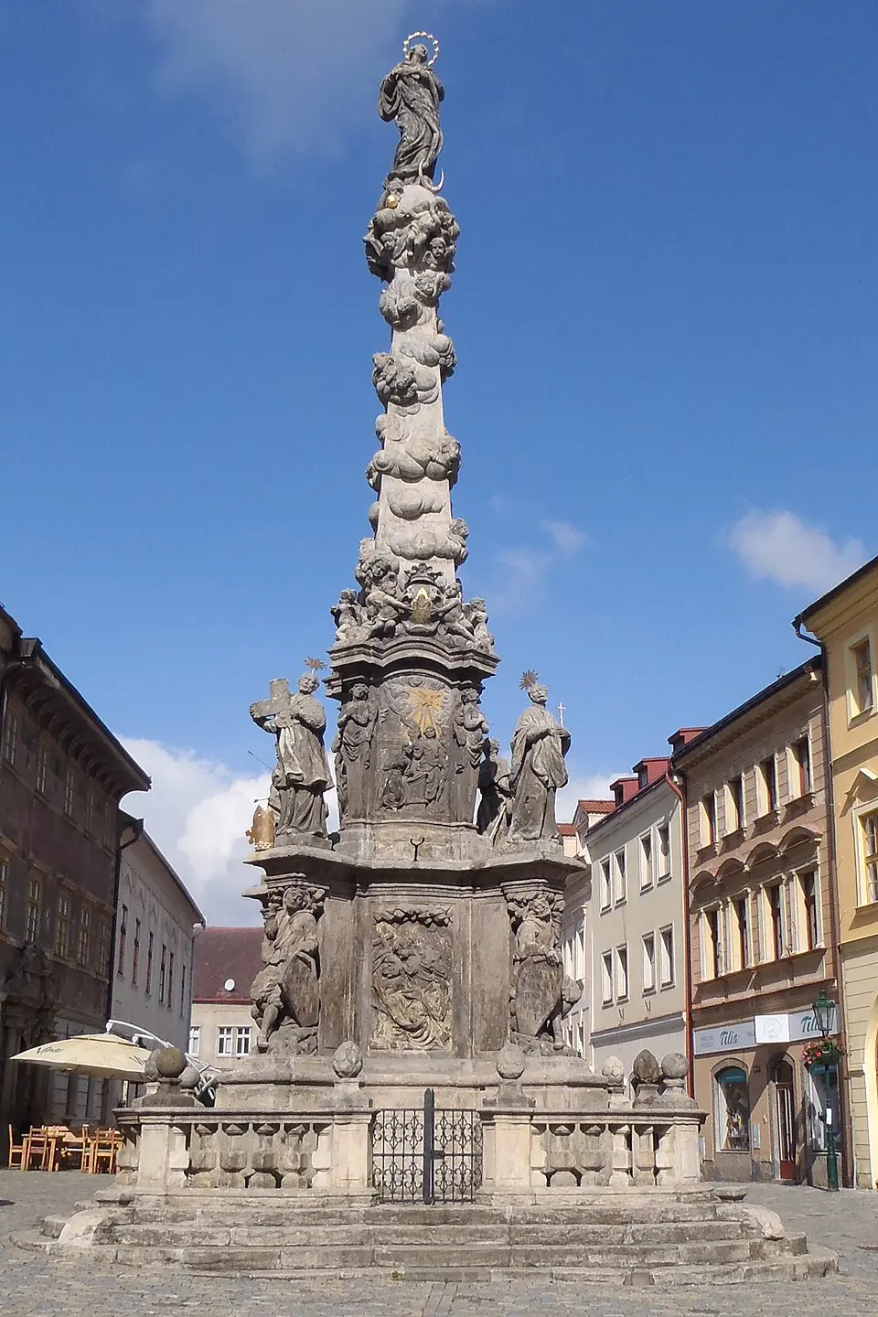 Obrázok: Stanislav Ferzik · CC BY-SA 4.0 mariánský morový sloup v Kutné Hoře