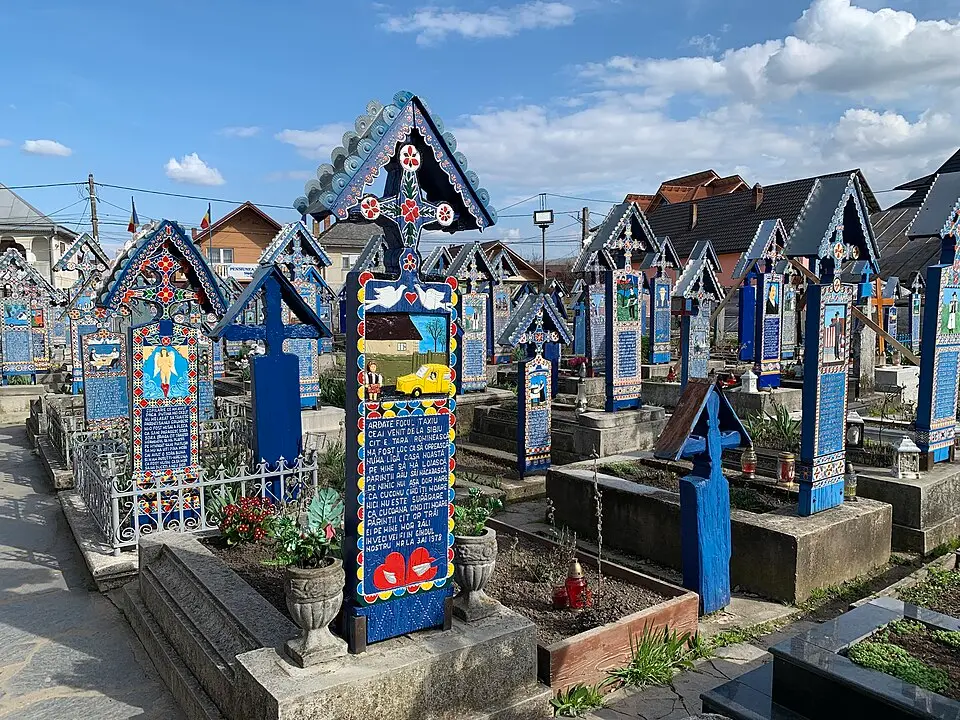 cimetière joyeux de Săpânța